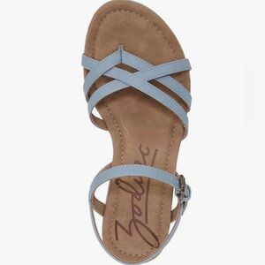 NIB Zodiac Strappy Wedge Sandals